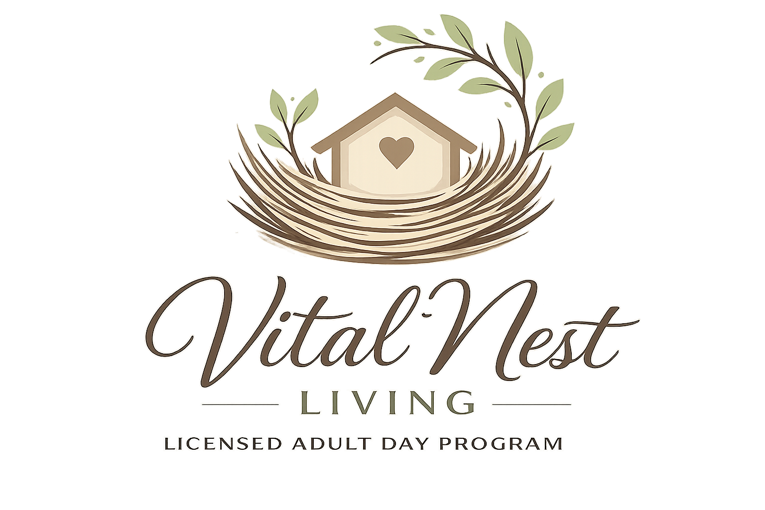 VitalNest Living Logo